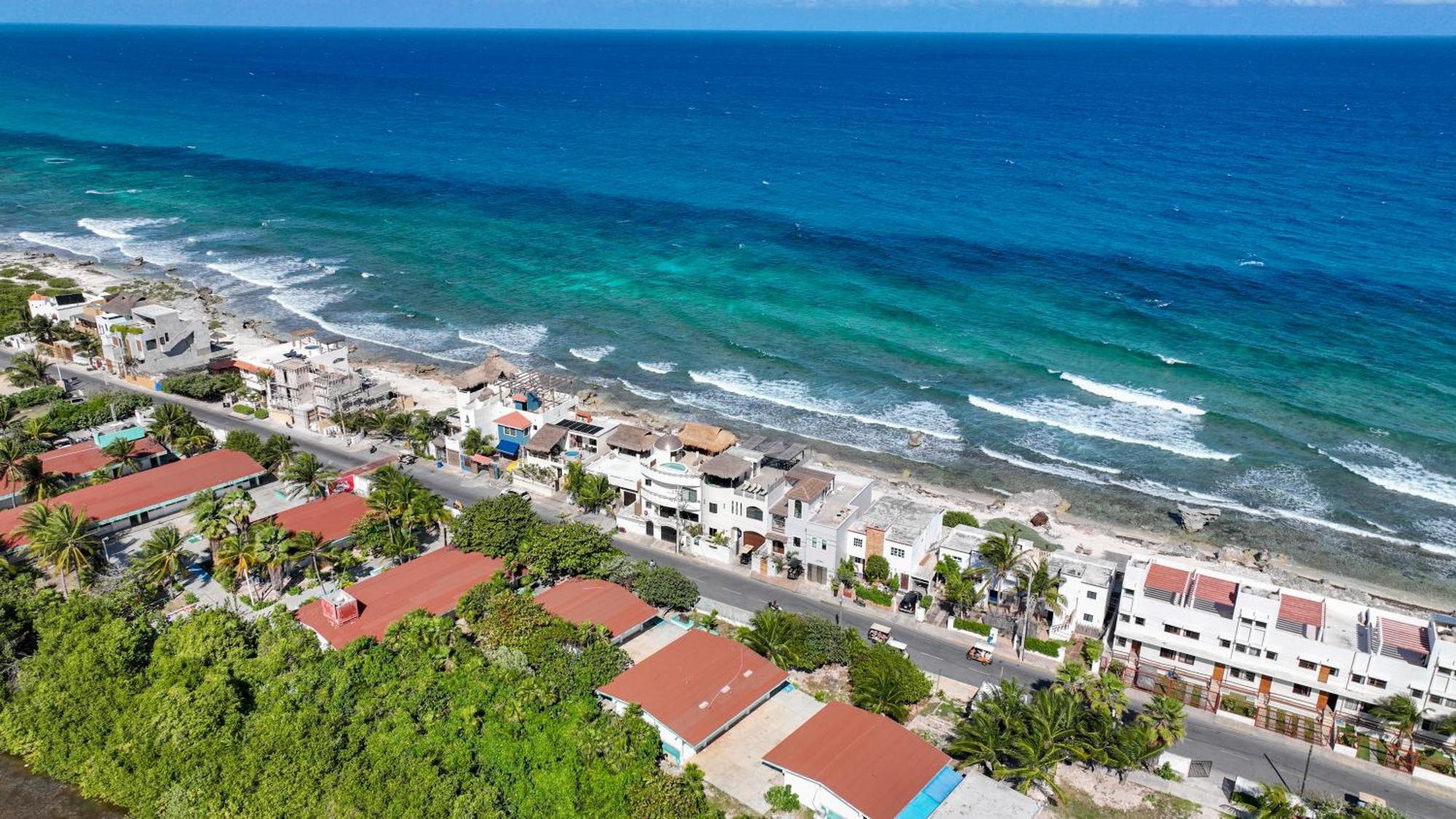 Casa Javi- Ocean Front Located Mid Isla Mujeres Βίλα Εξωτερικό φωτογραφία