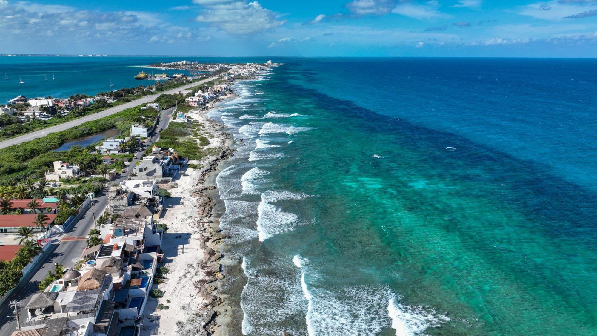 Casa Javi- Ocean Front Located Mid Isla Mujeres Βίλα Εξωτερικό φωτογραφία