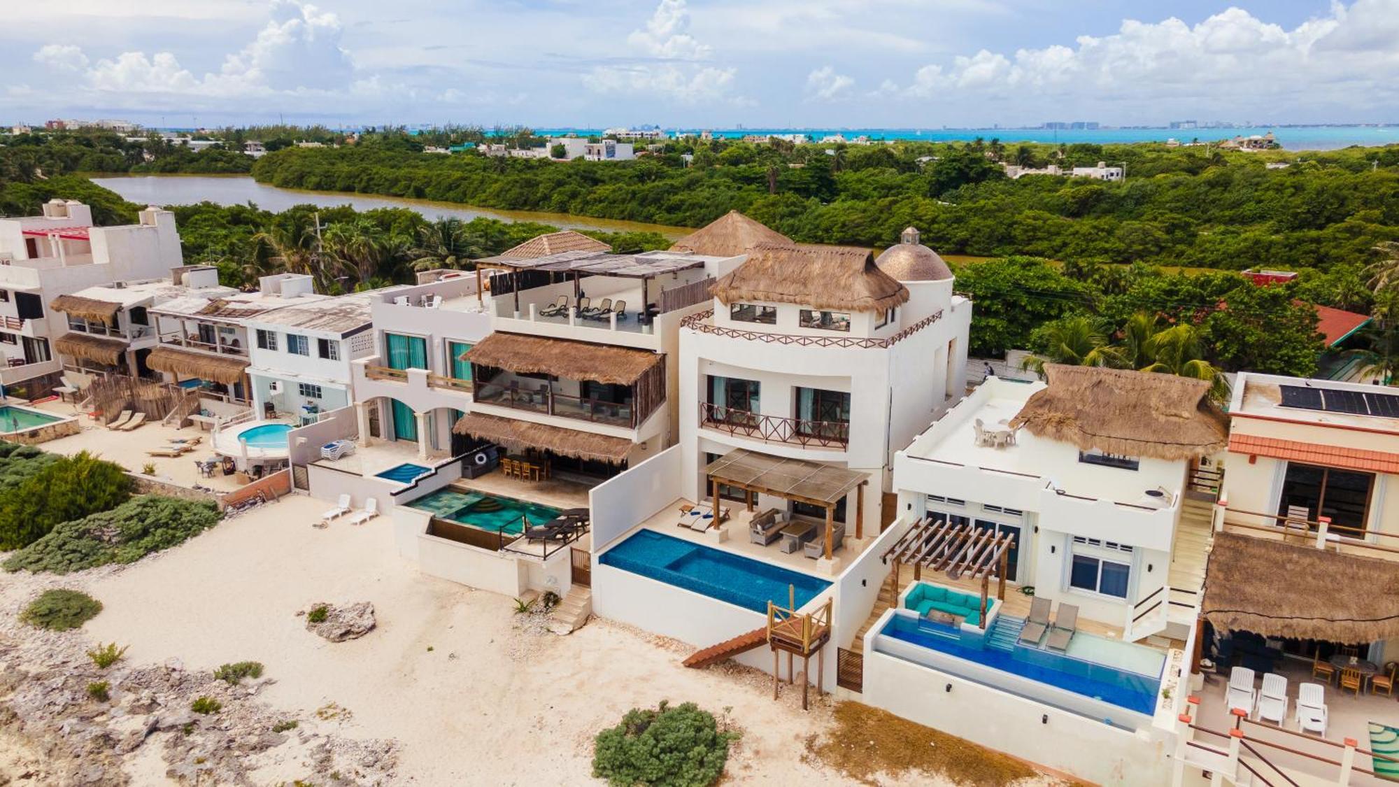 Casa Javi- Ocean Front Located Mid Isla Mujeres Βίλα Εξωτερικό φωτογραφία