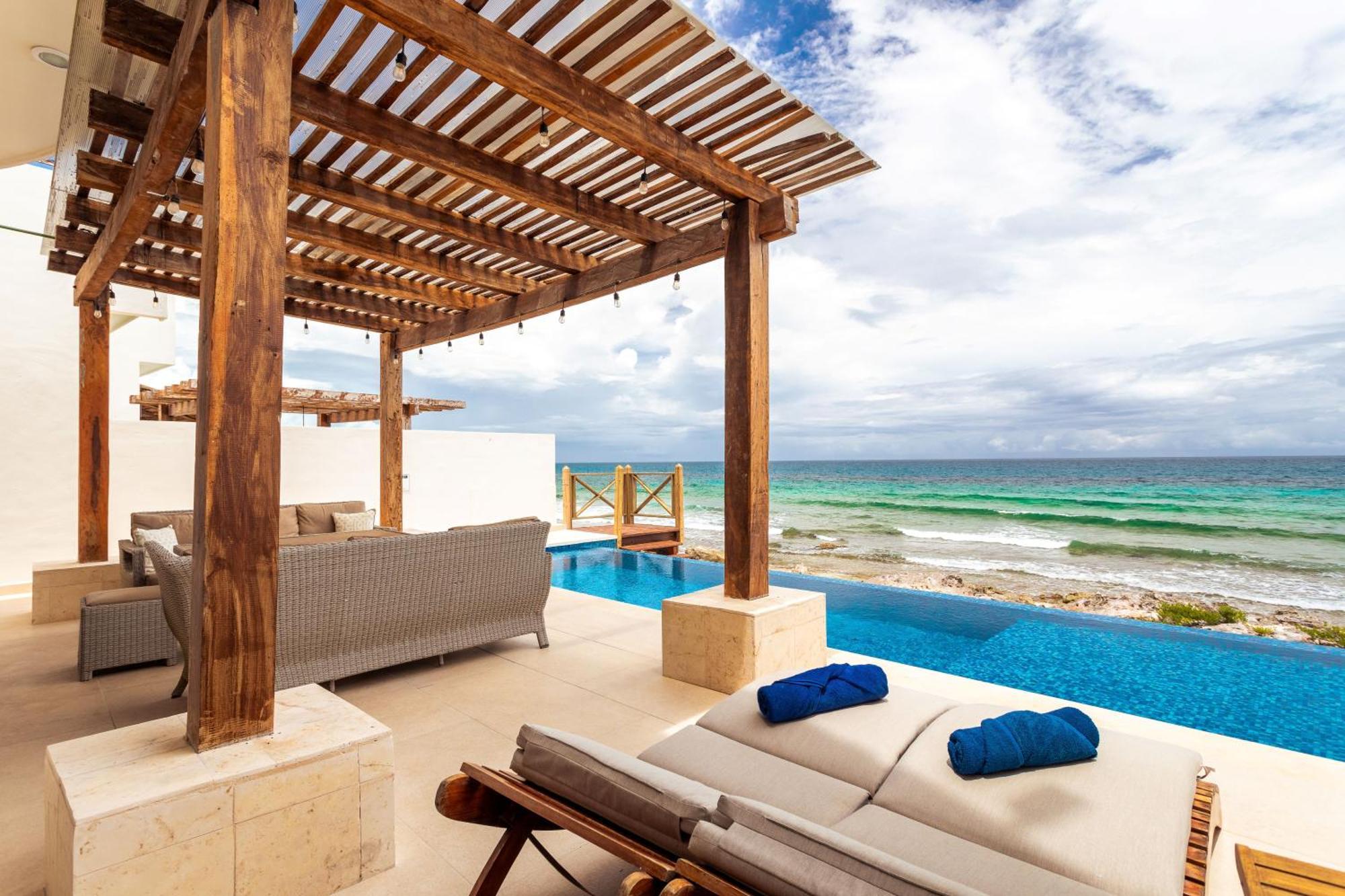 Casa Javi- Ocean Front Located Mid Isla Mujeres Βίλα Εξωτερικό φωτογραφία