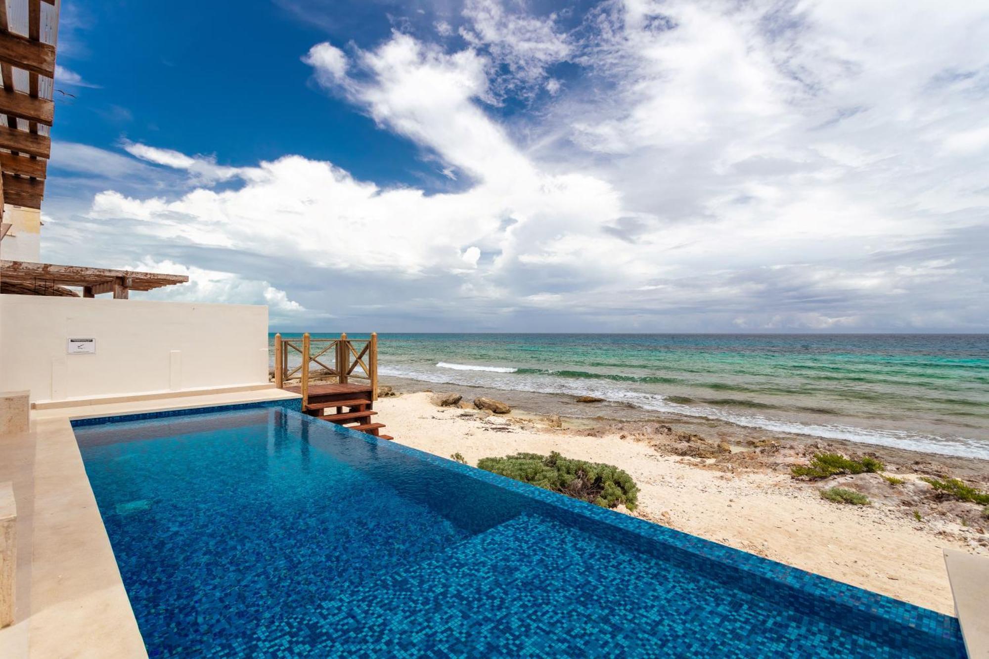 Casa Javi- Ocean Front Located Mid Isla Mujeres Βίλα Εξωτερικό φωτογραφία
