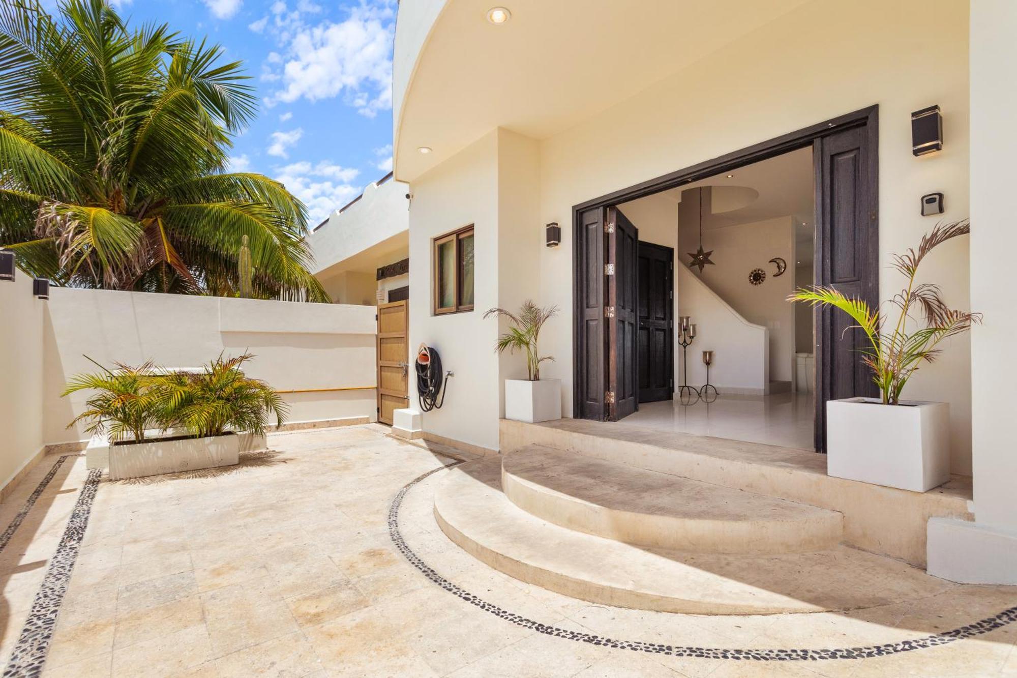 Casa Javi- Ocean Front Located Mid Isla Mujeres Βίλα Εξωτερικό φωτογραφία