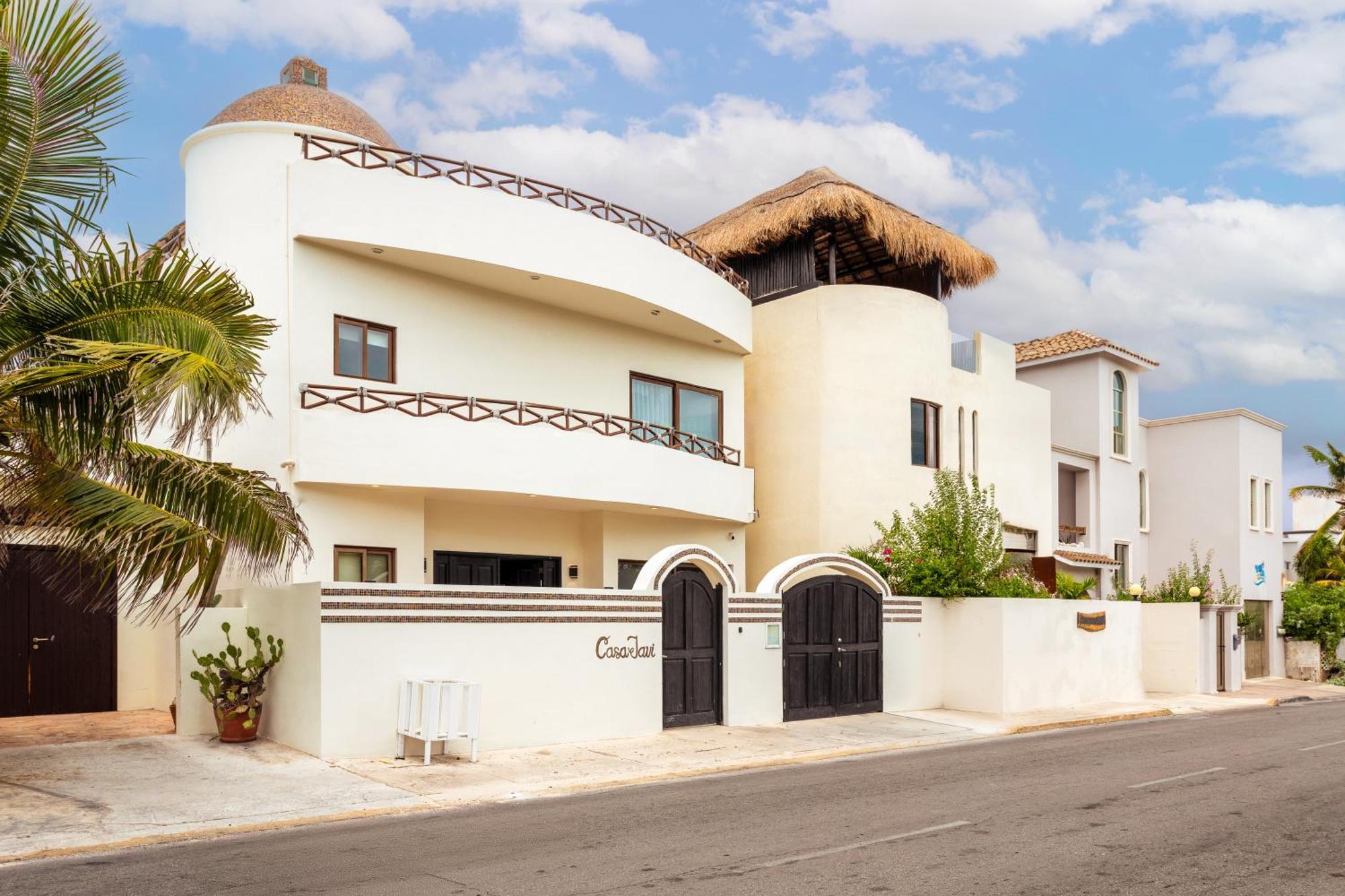 Casa Javi- Ocean Front Located Mid Isla Mujeres Βίλα Εξωτερικό φωτογραφία