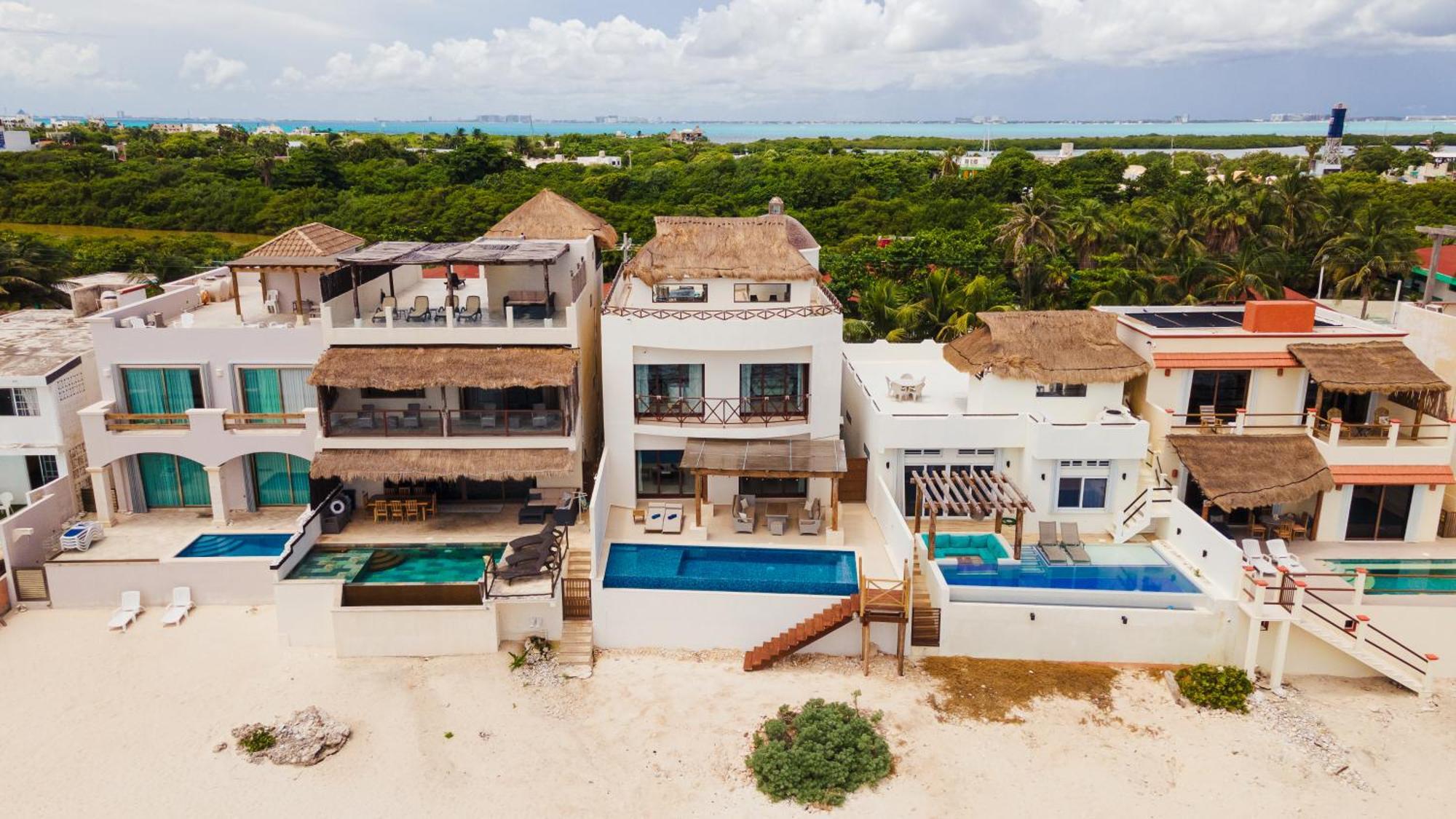 Casa Javi- Ocean Front Located Mid Isla Mujeres Βίλα Εξωτερικό φωτογραφία