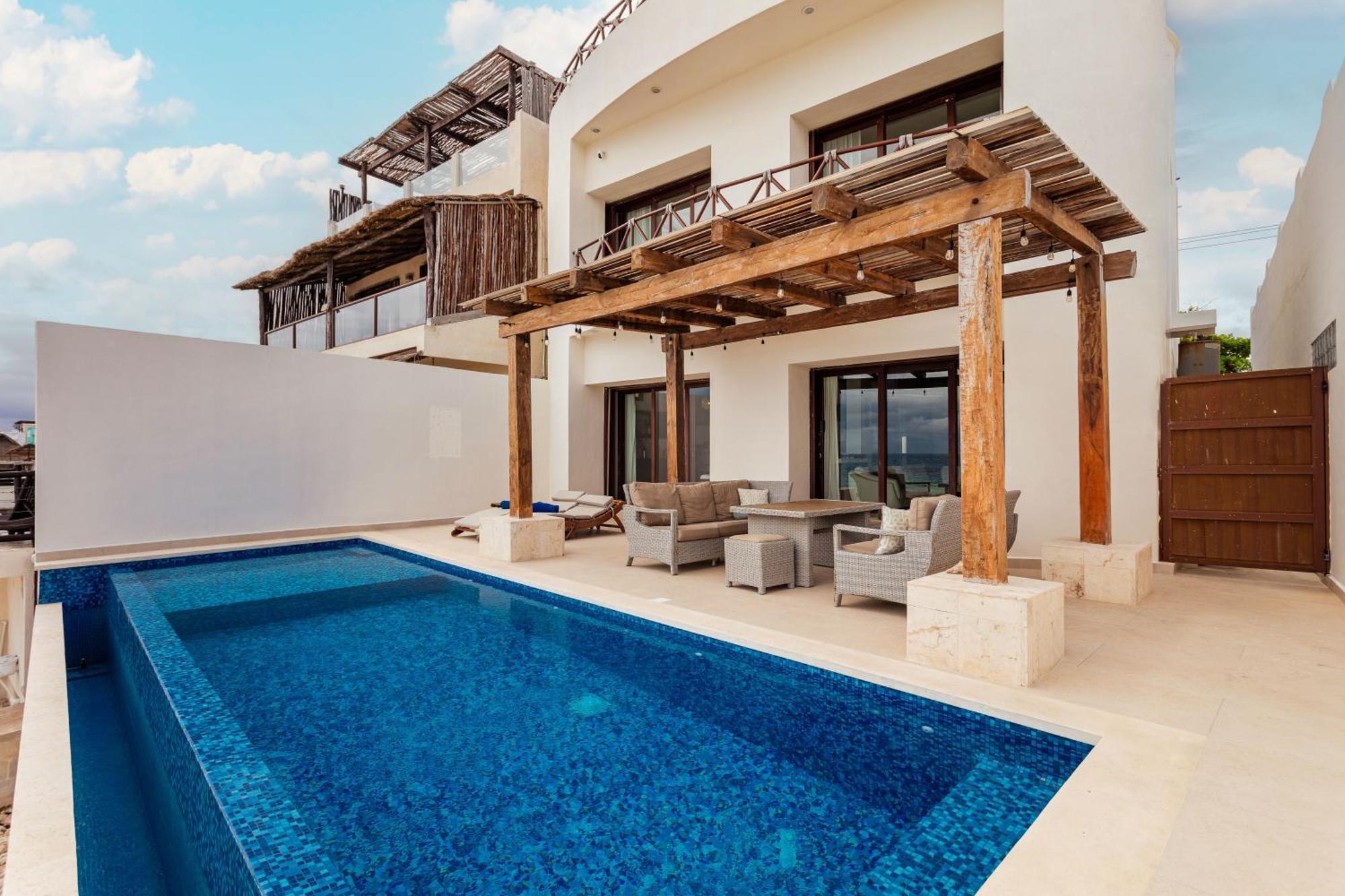 Casa Javi- Ocean Front Located Mid Isla Mujeres Βίλα Εξωτερικό φωτογραφία