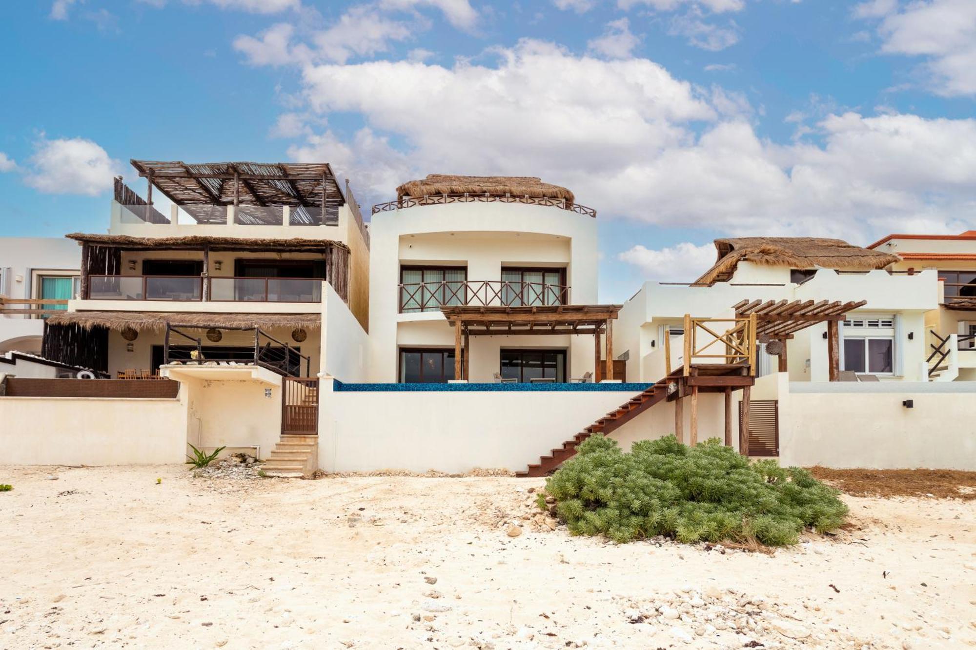 Casa Javi- Ocean Front Located Mid Isla Mujeres Βίλα Εξωτερικό φωτογραφία