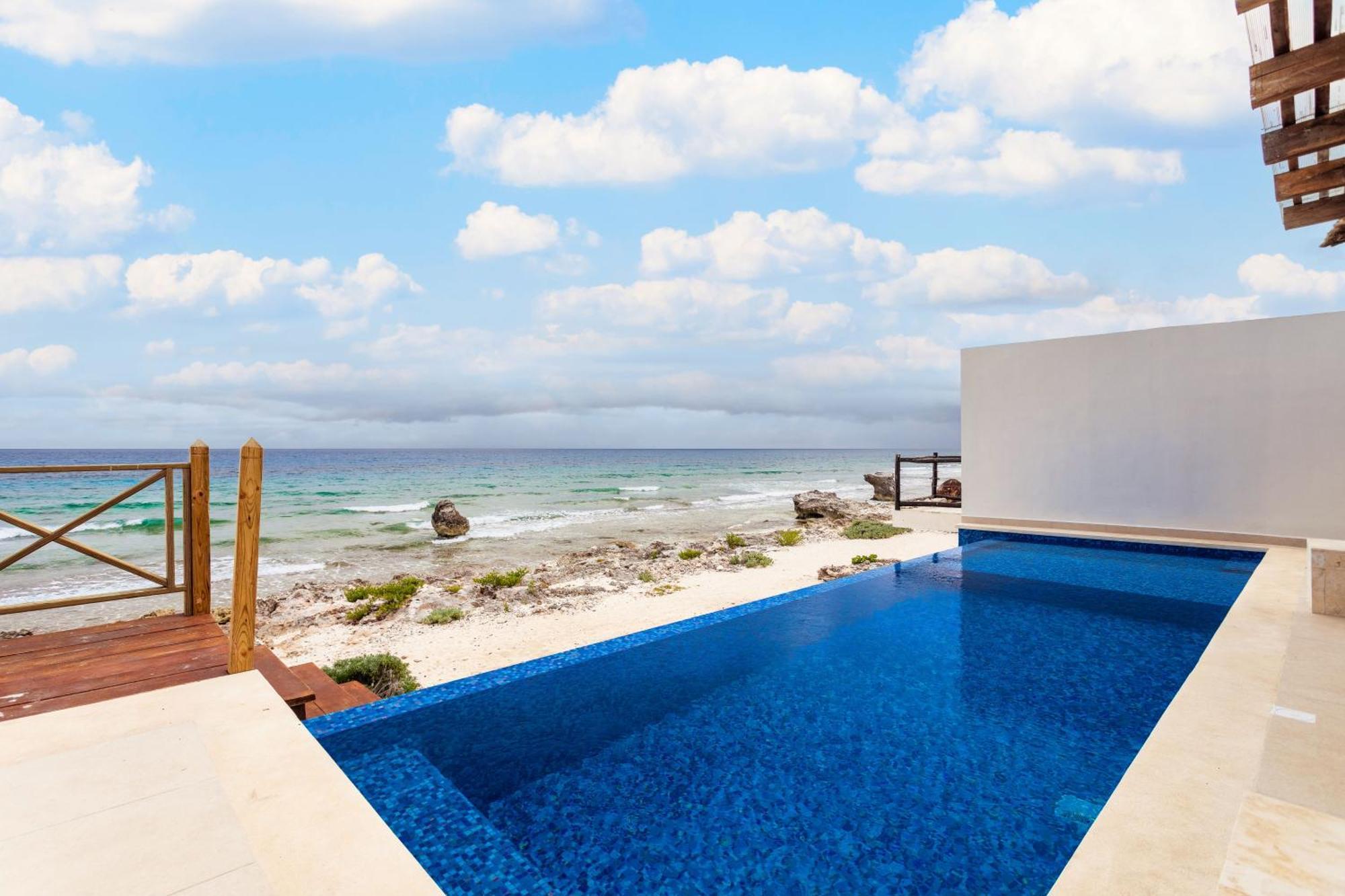 Casa Javi- Ocean Front Located Mid Isla Mujeres Βίλα Εξωτερικό φωτογραφία