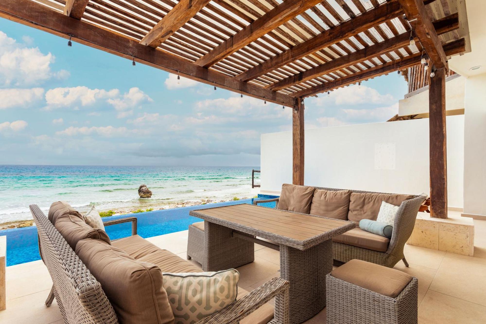 Casa Javi- Ocean Front Located Mid Isla Mujeres Βίλα Εξωτερικό φωτογραφία